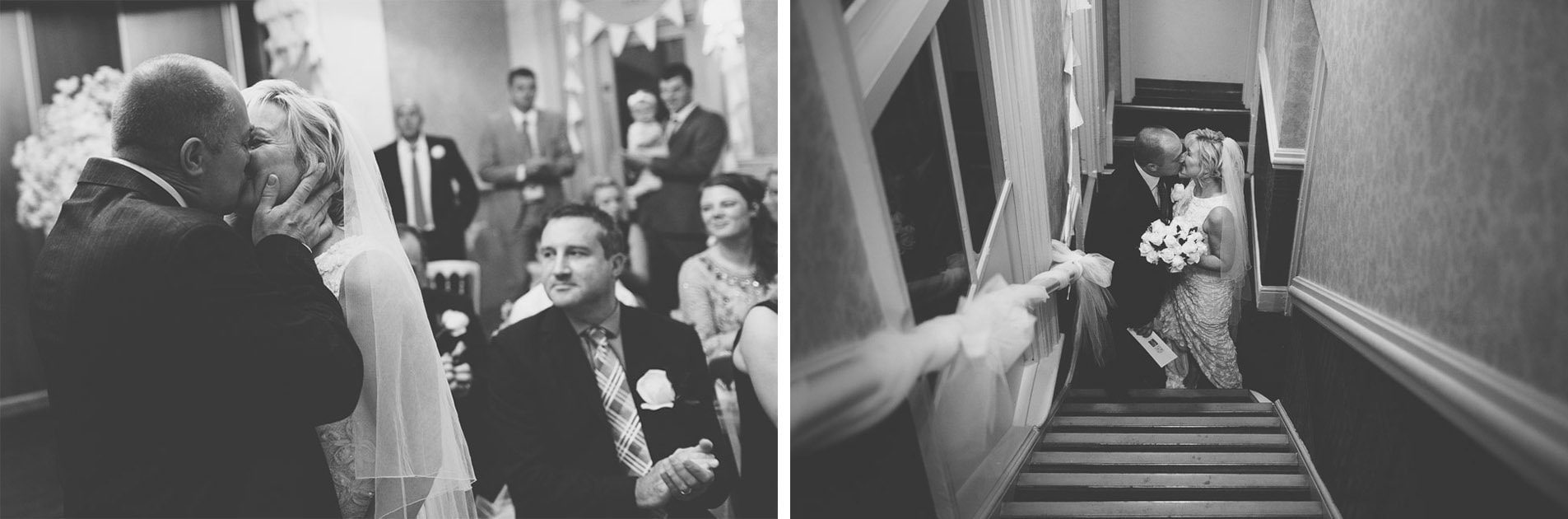 Wedding-Photography-Ealing-Drayton-Court-Hotel-London-Kiss