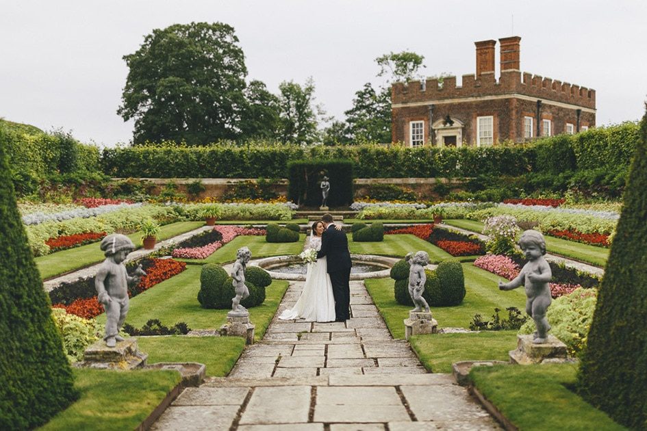 Wedding-Photography-Hampton-Court-Palace-Surrey-Privy-Garden-1