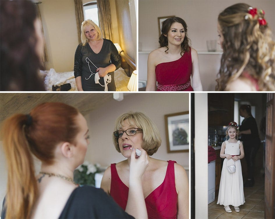 Coltsford Mill Wedding Photography in Surrey Preparations