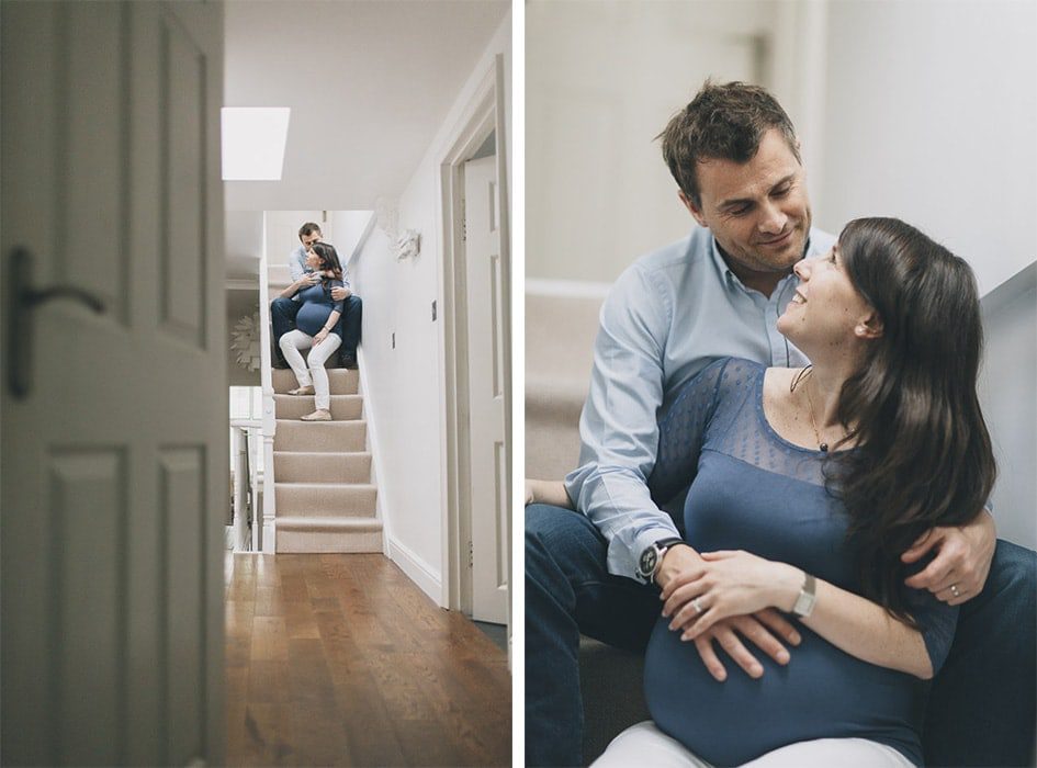 Pregnancy and Matenity Couple Shoot London