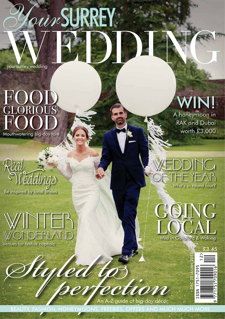 Cain Manor Featured In Your Surrey Wedding Magazine