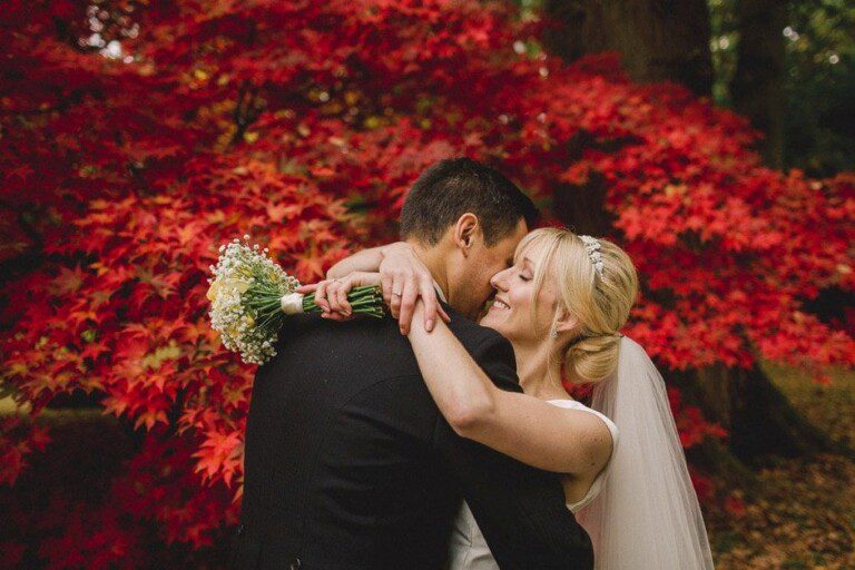 Beth and Ben's Autumnal Wedding at Ramster Hall in Surrey