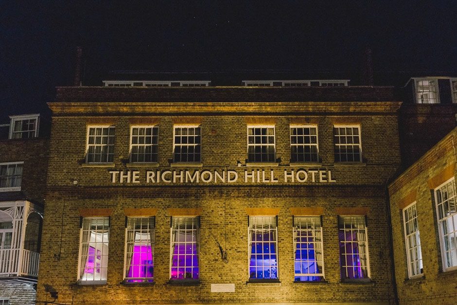 Richmond Hill Hotel Wedding Venue in Surrey