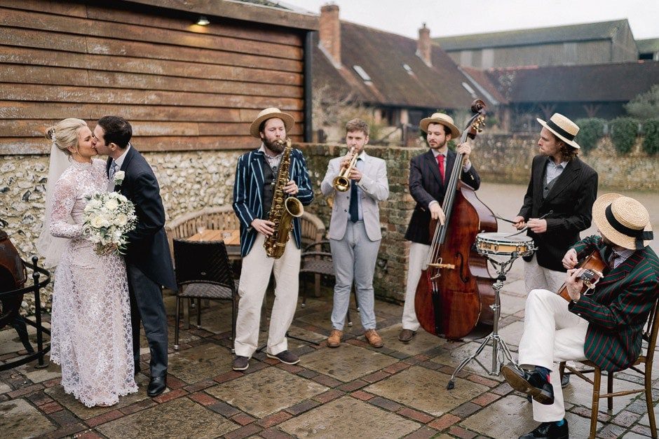 Pangdean Barn Wedding Photographer in Sussex