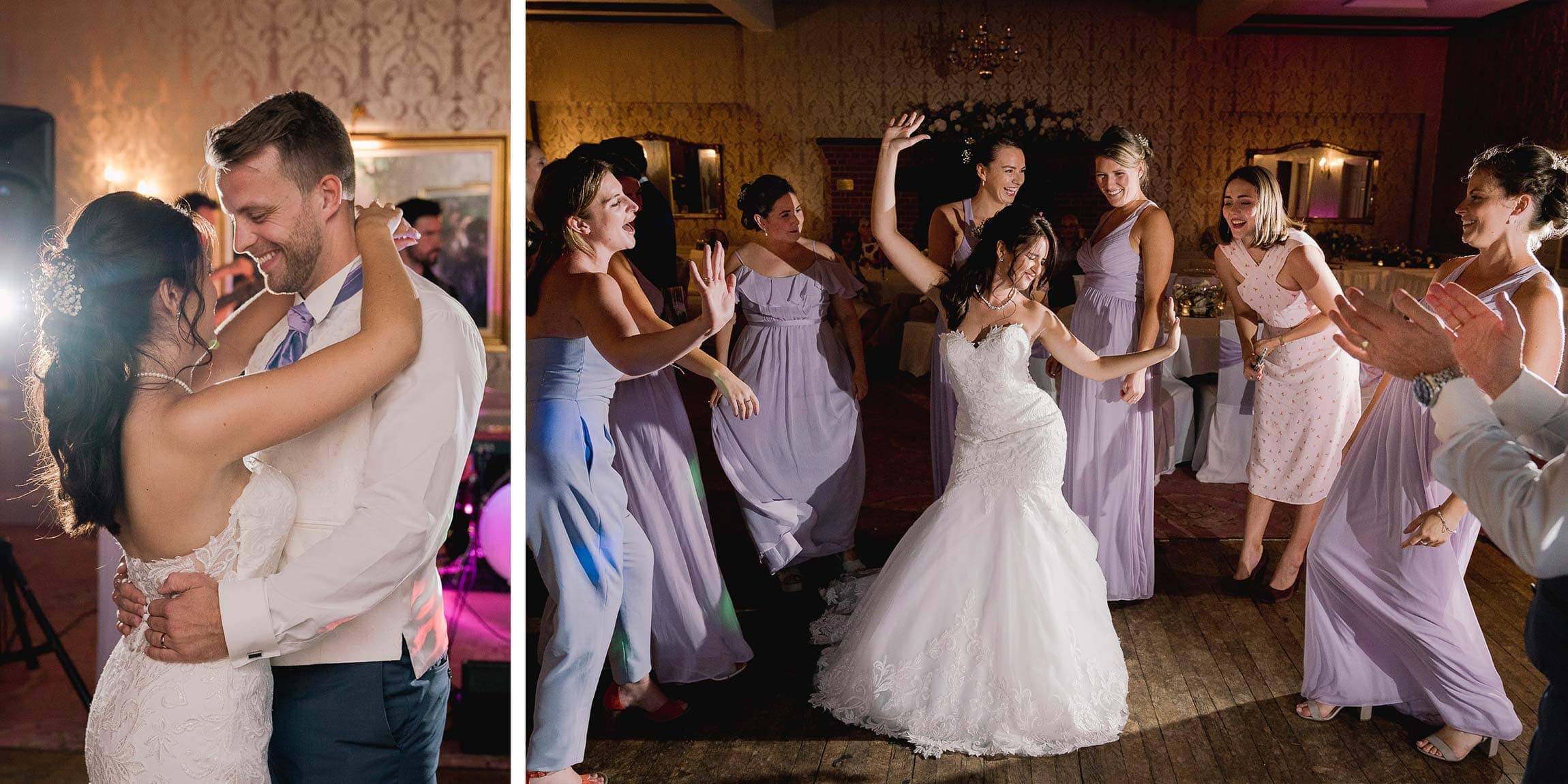 Bride rocking the dancefloor.