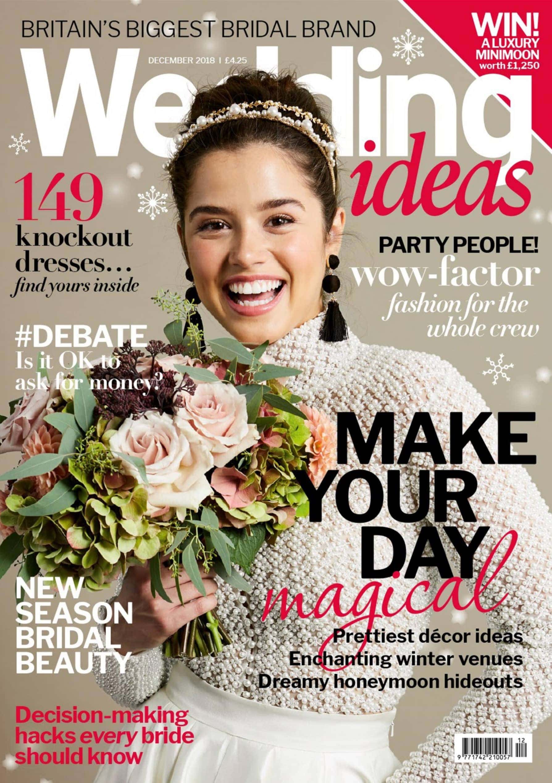 Wedding Ideas magazine feature with Murray Clarke Photography.