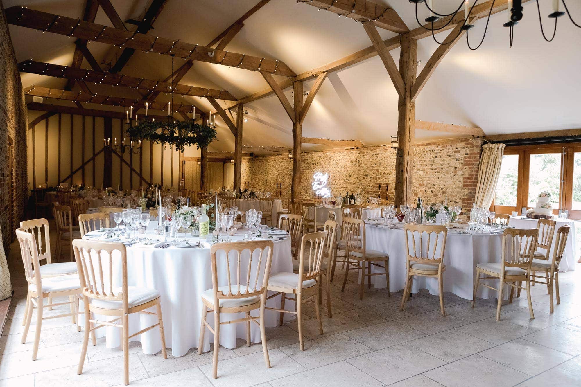 Upwaltham Barns Wedding Venue in Sussex