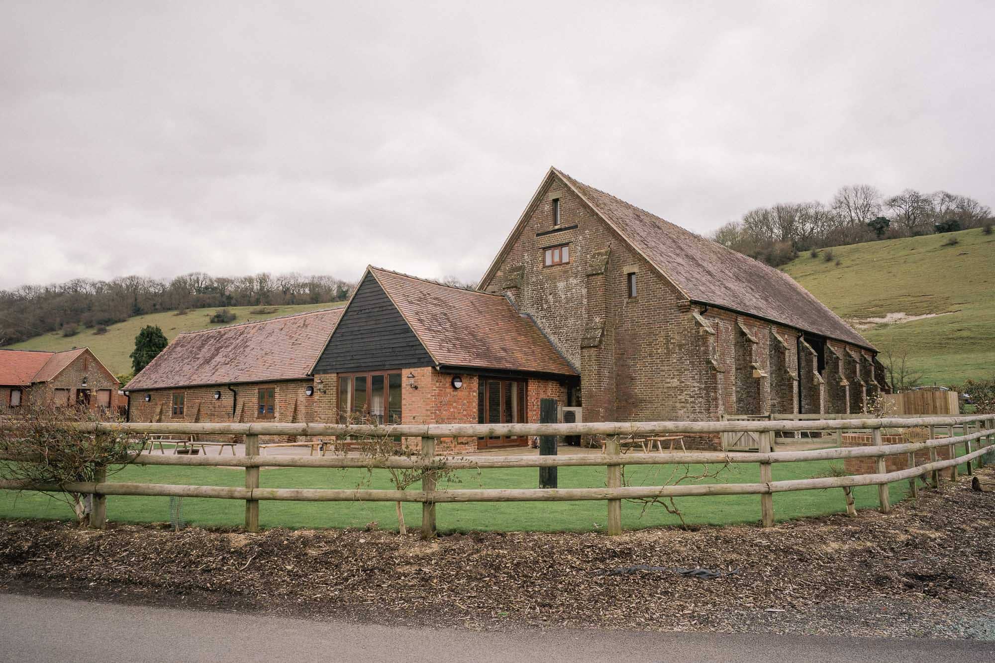 Long Furlong Barn Wedding Venue in Sussex