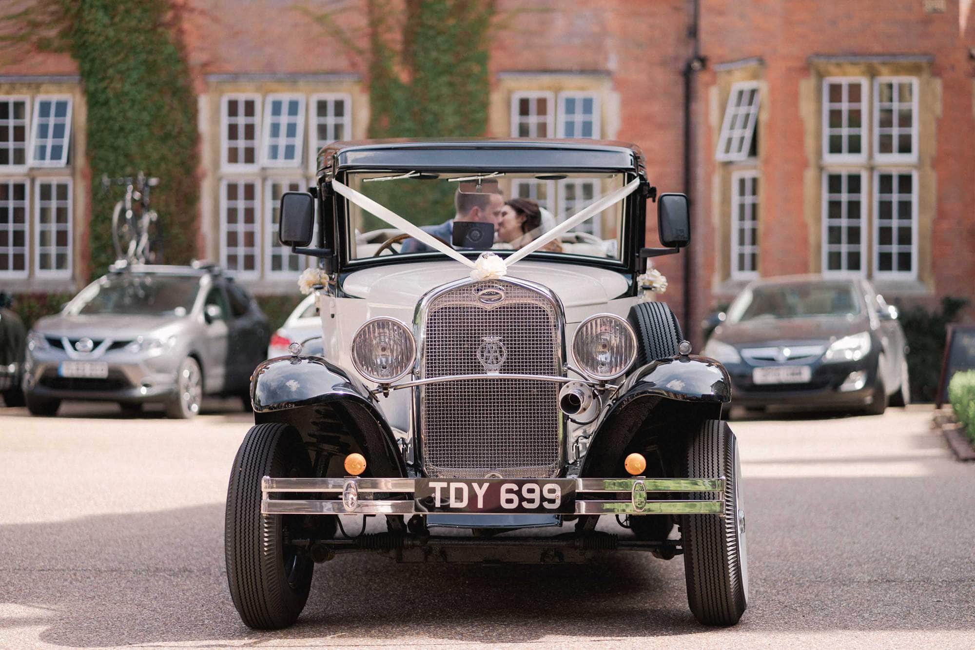 Tylney Hall Wedding car