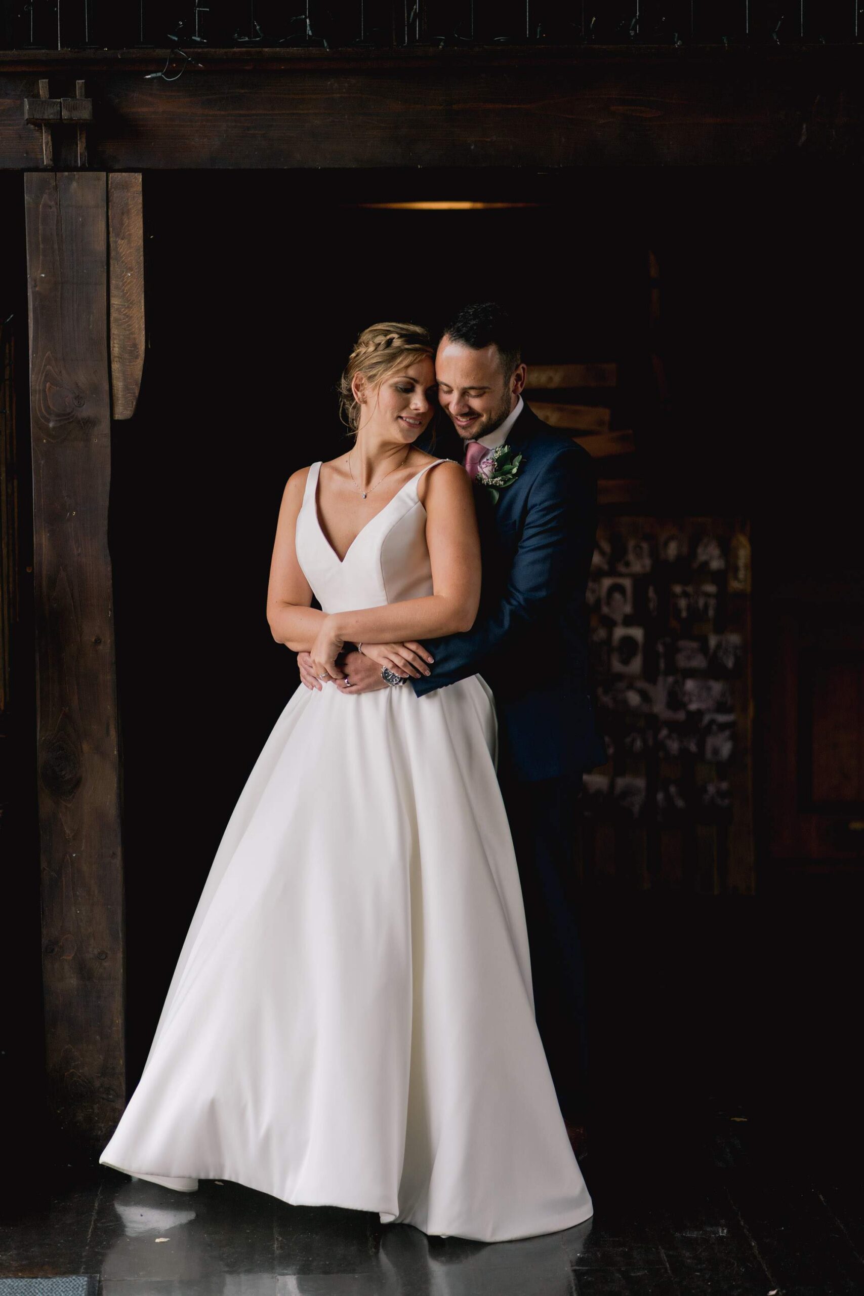 Bride and Groom Portraits at Blackstock Country Estate Wedding