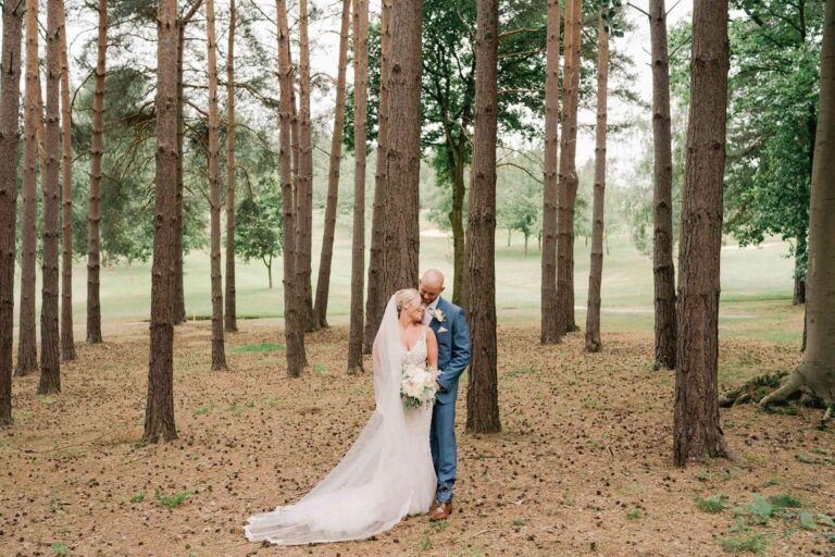 Dean and Charlotte's Wedding Day at Foxhills in Surrey