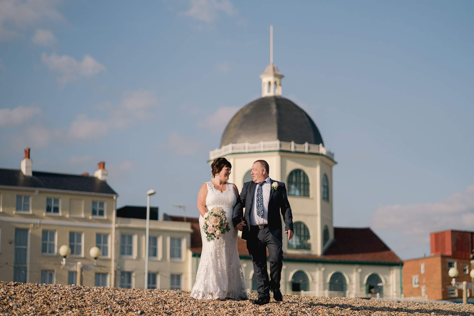 Karin and Rob's Wedding at Worthing Dome Cinema in Sussex