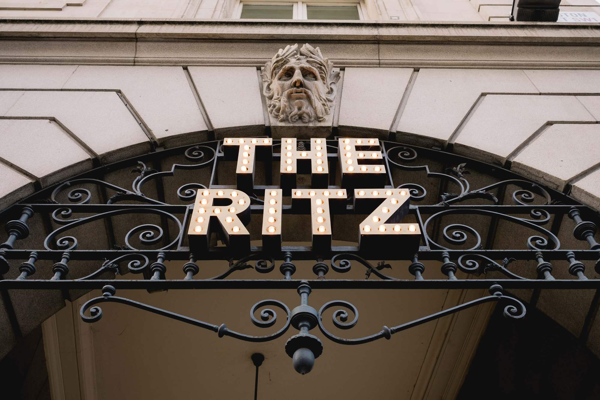 The Ritz Hotel in London.